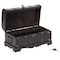 Vintiquewise Small Pirate Style Wooden Treasure Chest with Small Vintage Padlock and Key QI003026.LK - alternate 3